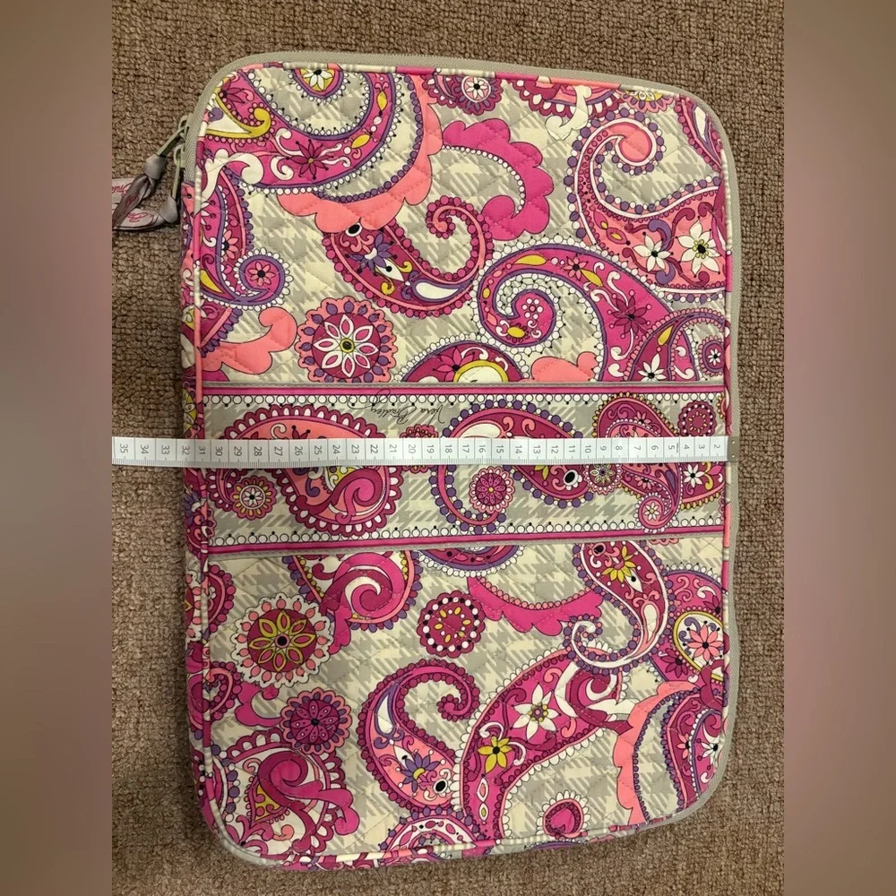 Vera Bradley Pink Paisley Laptop Case